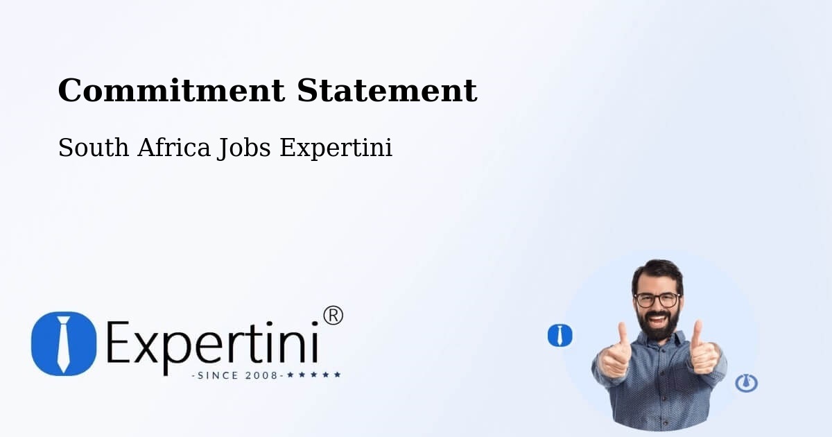 Corporate Commitment – Zastron - South Africa Jobs Expertini