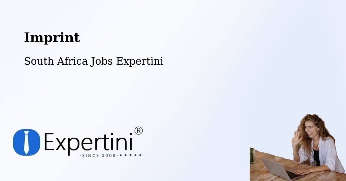 Imprint – Zastron - South Africa Jobs Expertini