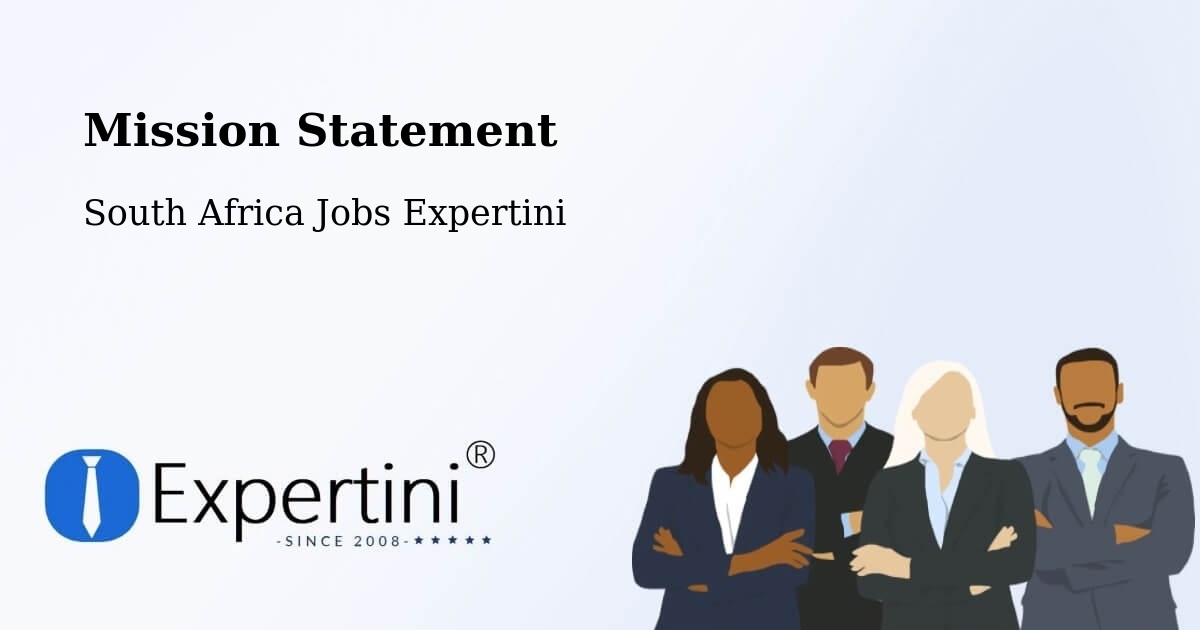 Corporate Mission – Zastron - South Africa Jobs Expertini