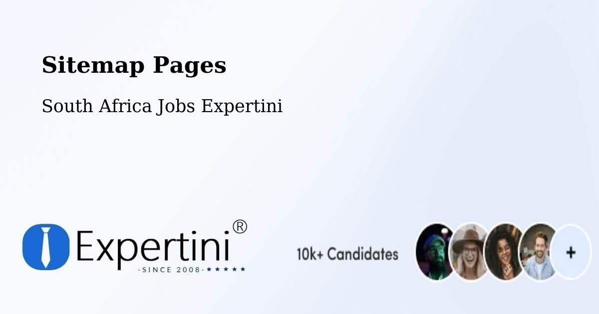 Sitemap Pages - Zastron - South Africa Jobs Expertini