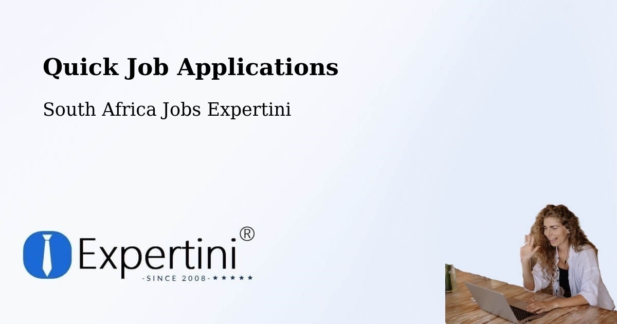 Quick Apply Feature – Zastron - South Africa Jobs Expertini