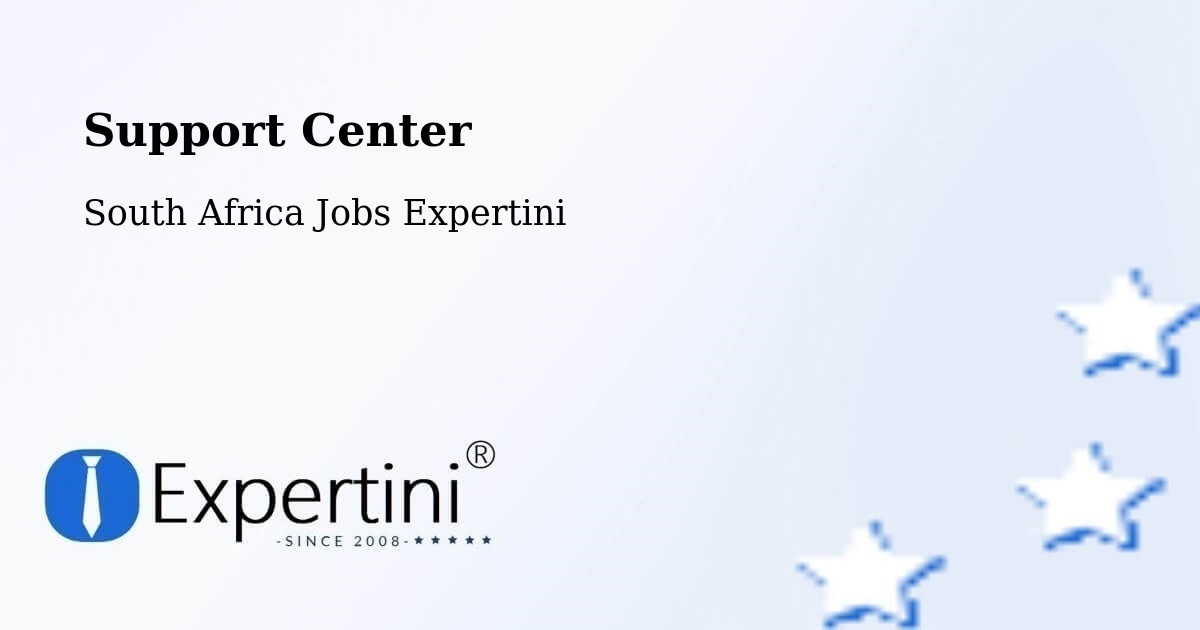 Support Services – Zastron - South Africa Jobs Expertini