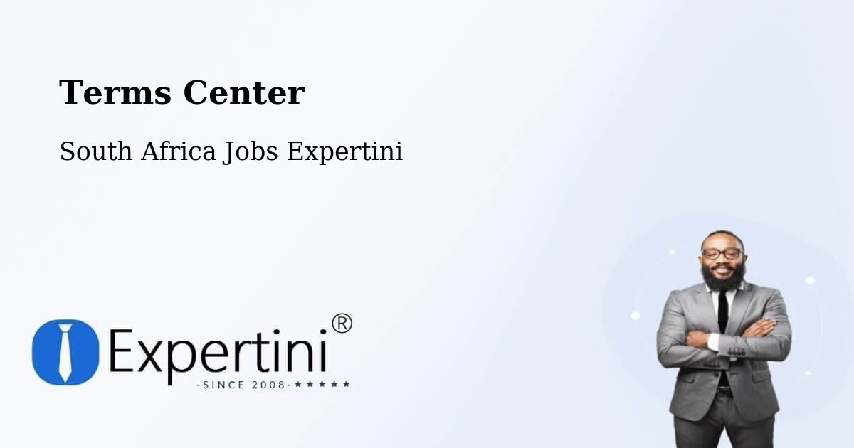 Terms of Service – Zastron - South Africa Jobs Expertini