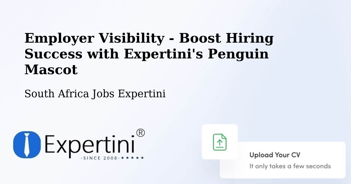 CV and Resume Visibility Optimization – Zastron - South Africa Jobs Expertini